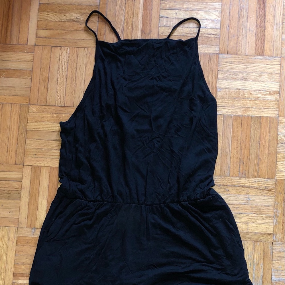 Ninety Percent Black Jumpsuit L